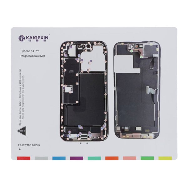 Magnetisk skruematte for iPhone 14 Pro
