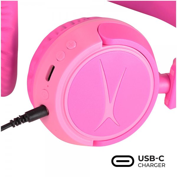 Altec Lansing Hodetelefoner Trådløs 2in1 On-Ear Rosa