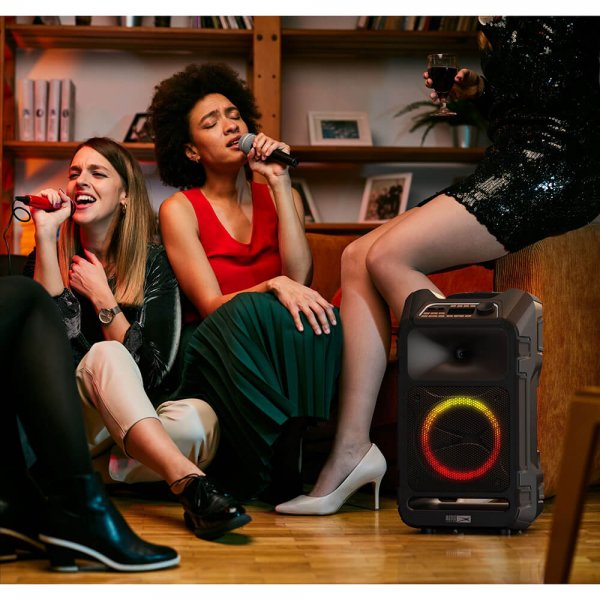 Altec Lansing Høyttaler IMT9000 SonicBoom100 Partyspeaker Svart