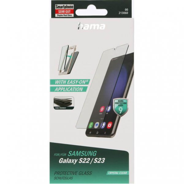 Hama Samsung Galaxy S22/Galaxy S23 Skjermbeskytter Protective Glass