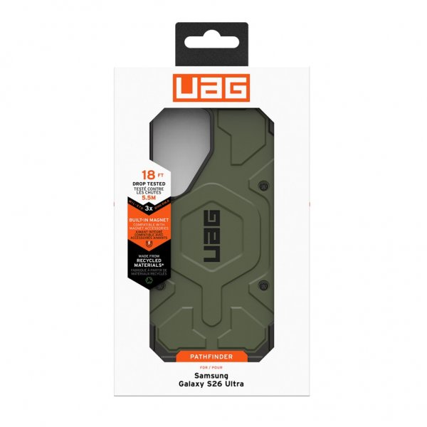 Urban Armor Gear (UAG) Samsung Galaxy S26 Ultra Deksel Pathfinder MagSafe Olive Drab