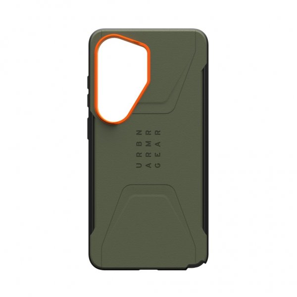 Urban Armor Gear (UAG) Samsung Galaxy S26 Ultra Deksel Civilian MagSafe Olive/Orange