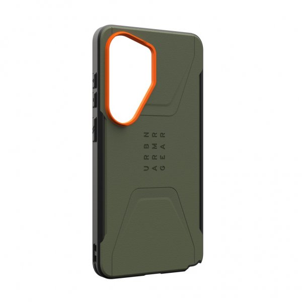 Urban Armor Gear (UAG) Samsung Galaxy S26 Ultra Deksel Civilian MagSafe Olive/Orange