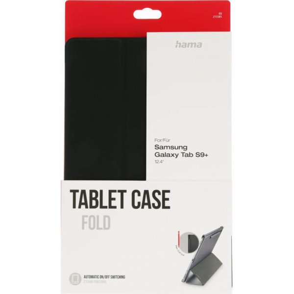 Hama Samsung Galaxy Tab S9 Plus Etui Tablet Case Fold Svart