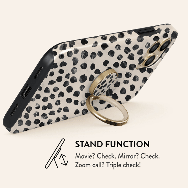 Burga Holder Telefon Ring Almond Latte