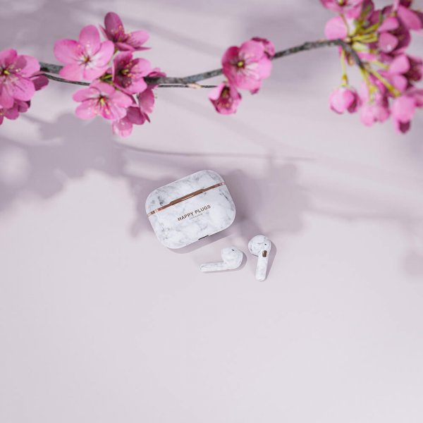 Happy Plugs Hope Vit Marmor
