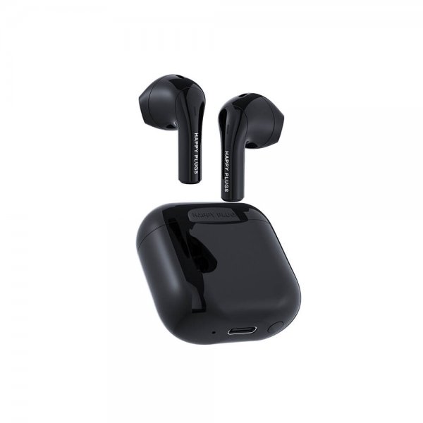Happy Plugs Joy Svart