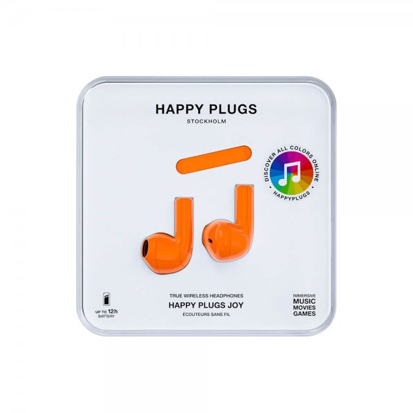 Happy Plugs Joy Oransje