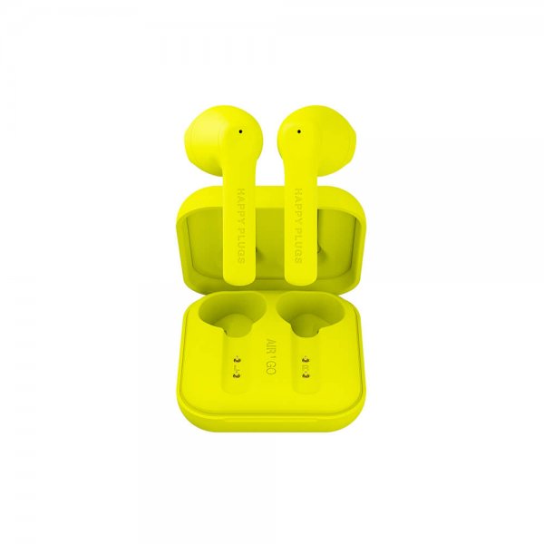 Happy Plugs Hodetelefoner Air 1 Go In-Ear TWS Neongul