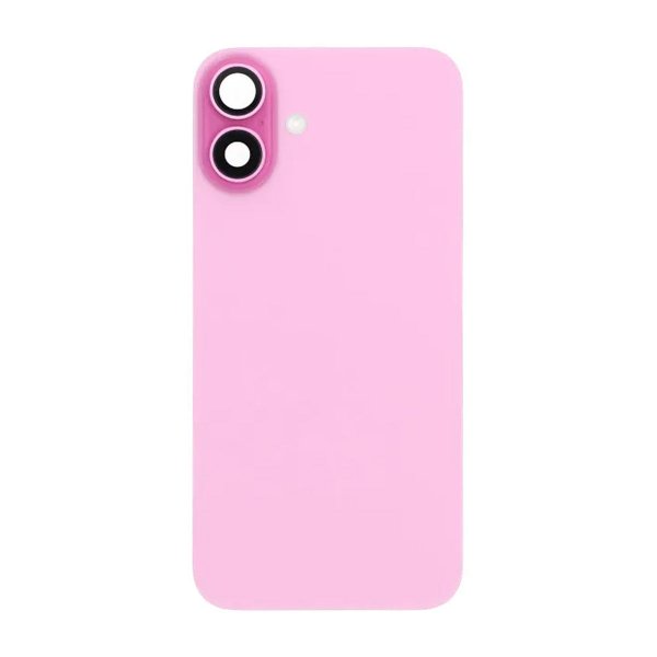 iPhone 16 Plus Bakside Glass Komplett OEM - Rosa