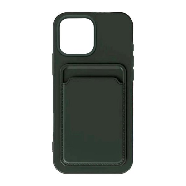 iPhone 16 Pro Max Deksel Kortholder Grønn
