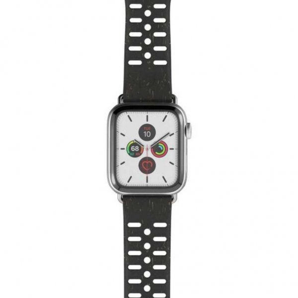 Pela Apple Watch 44/45/46mm/Apple Watch Ultra Vine Svart