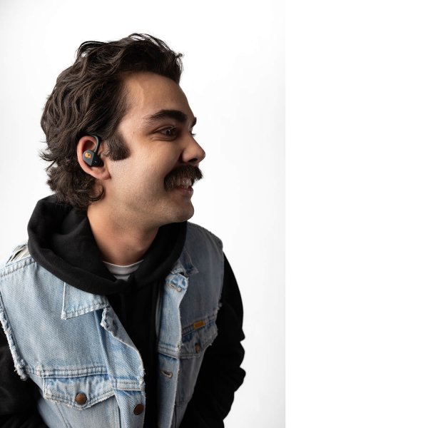 Skullcandy Hodetelefoner Push Play Svart Oransje