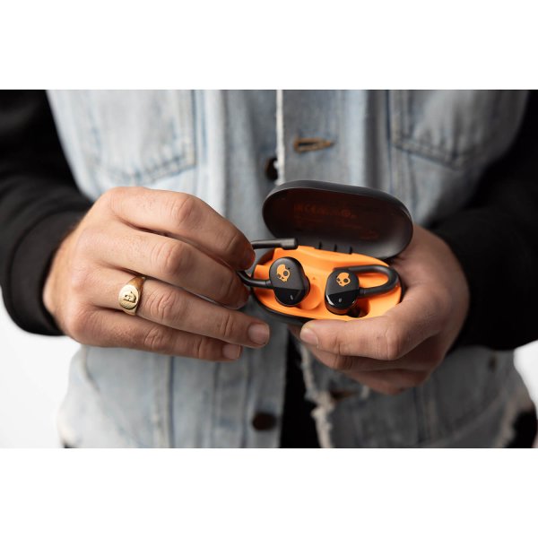 Skullcandy Hodetelefoner Push Play Svart Oransje