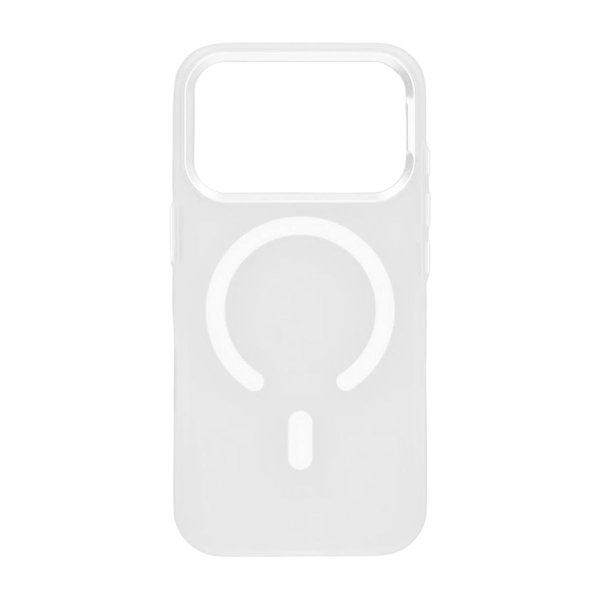 iPhone 17 Pro Max Deksel Kamerastøtfanger MagSafe Hvit