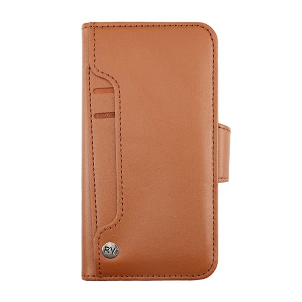 Rvelon iPhone 11 Etui 4 Kortlomme Brun