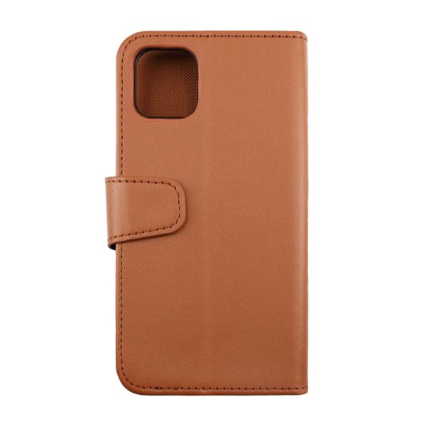 Rvelon iPhone 11 Etui 4 Kortlomme Brun