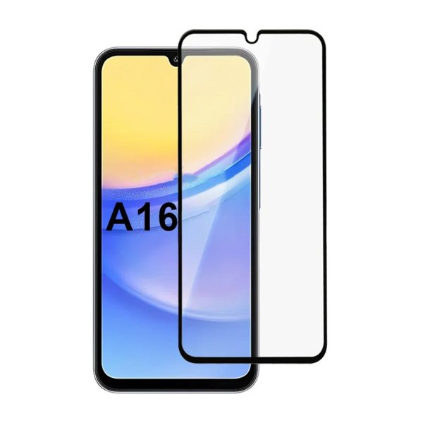 Samsung Galaxy A16 Skjermbeskytter Herdet glass Full cover