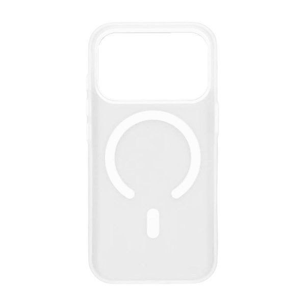 iPhone 17 Pro Deksel Kamerastøtfanger MagSafe Hvit