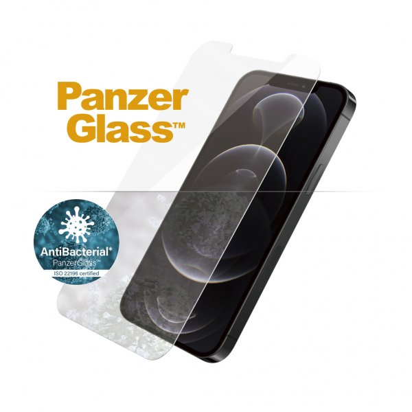PanzerGlass iPhone 12/iPhone 12 Pro Skjermbeskytter Standard Fit