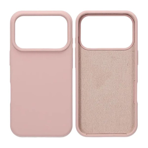 iPhone 17 Pro Deksel Liquid Silicone Rosa