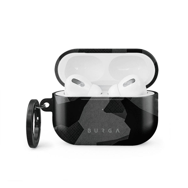 Burga AirPods Pro 2 Deksel Design Night Black Camouflage