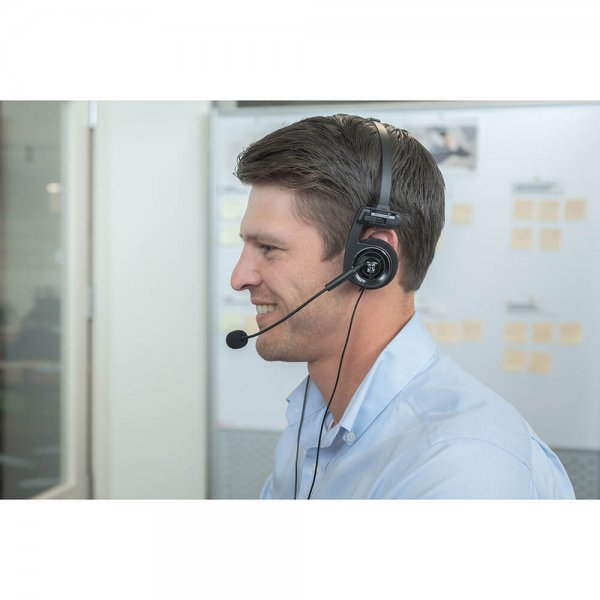 Koss Hodetelefoner PortaPro Communication Headset On-Ear Mic Svart
