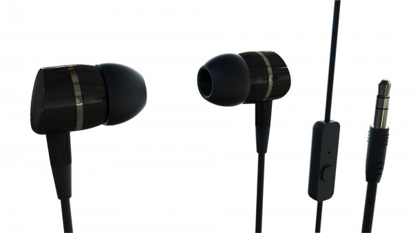 Vivanco Hodetelefoner SmartSound In-Ear Plugin Headset 3.5mm Svart