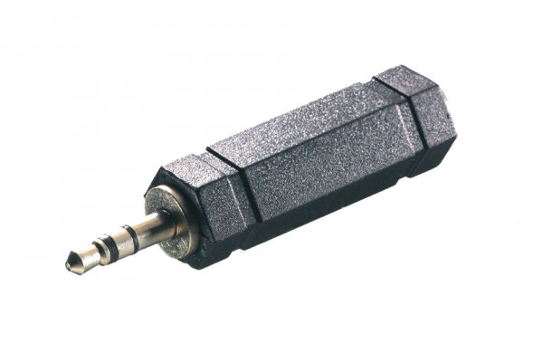Vivanco 3,5 mm hann til 6,3 mm hunn audio-adapter