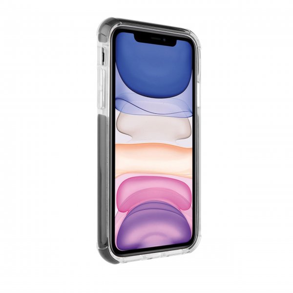 Vivanco iPhone 11 Deksel Rock Solid Svart Transparent
