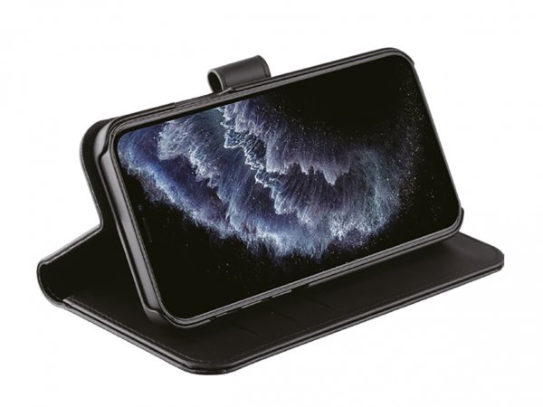 Vivanco iPhone 12 Mini Etui Classic Wallet Svart