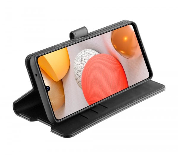 Vivanco Samsung Galaxy A22 5G Etui Classic Wallet Svart
