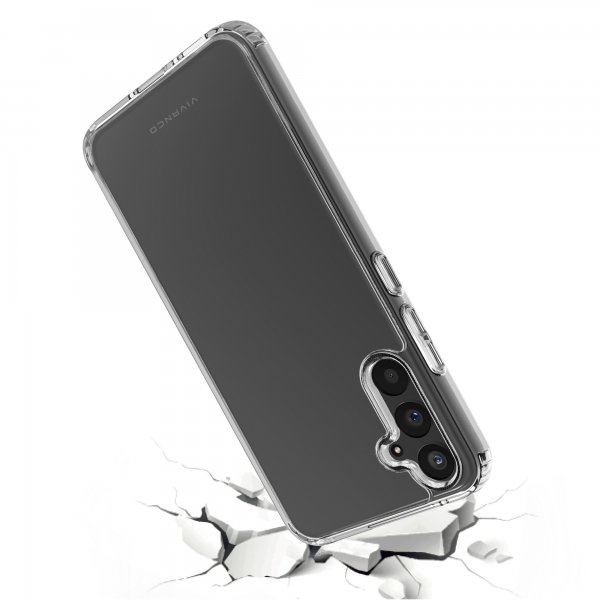 Vivanco Samsung Galaxy A34 5G Deksel Safe & Steady Transparent