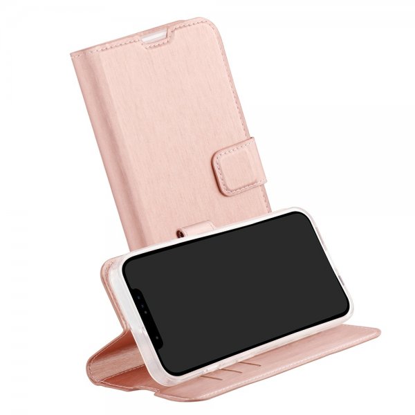 Vivanco iPhone 15 Pro Max Etui Classic Wallet Rosegull
