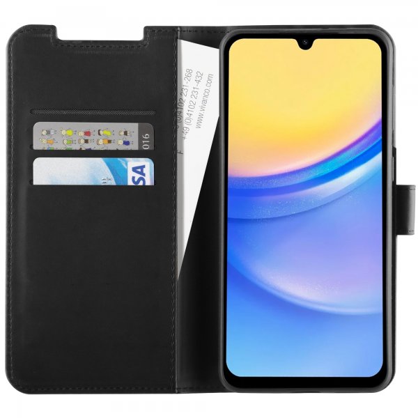 Vivanco Samsung Galaxy A55 Etui Classic Wallet Svart