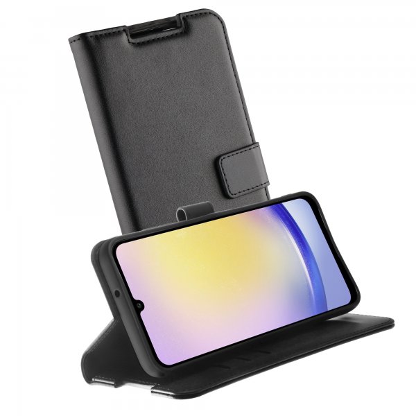 Vivanco Samsung Galaxy A35 Etui Classic Wallet Svart