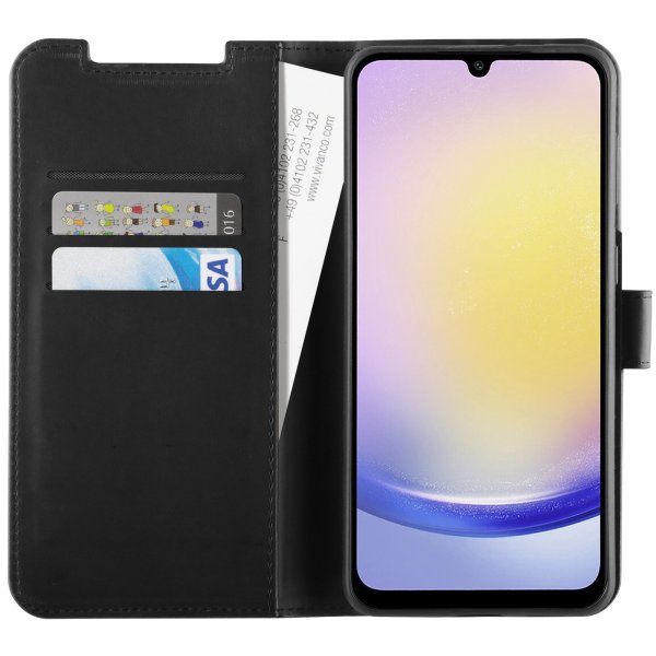 Vivanco Samsung Galaxy A35 Etui Classic Wallet Svart