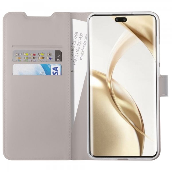 Vivanco Honor 200 Pro Etui Classic Wallet Grå
