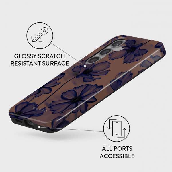 Burga Samsung Galaxy S24 FE Deksel Tough Velvet Night