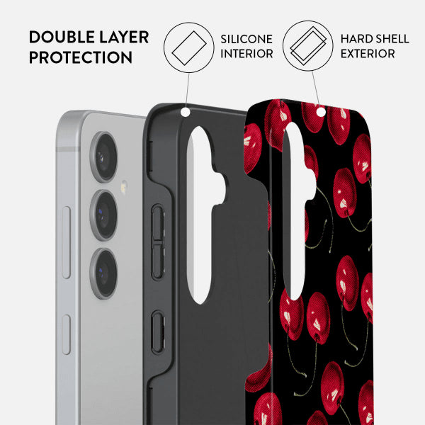 Burga Samsung Galaxy S24 Deksel Tough Cherrybomb