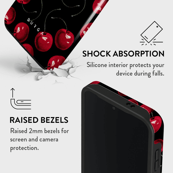 Burga Samsung Galaxy S24 FE Deksel Tough Cherrybomb