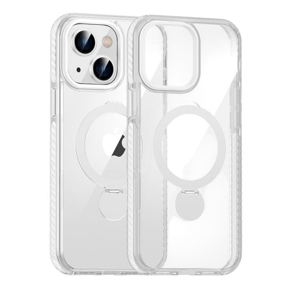 iPhone 15 Deksel Ring Stand MagSafe Transparent