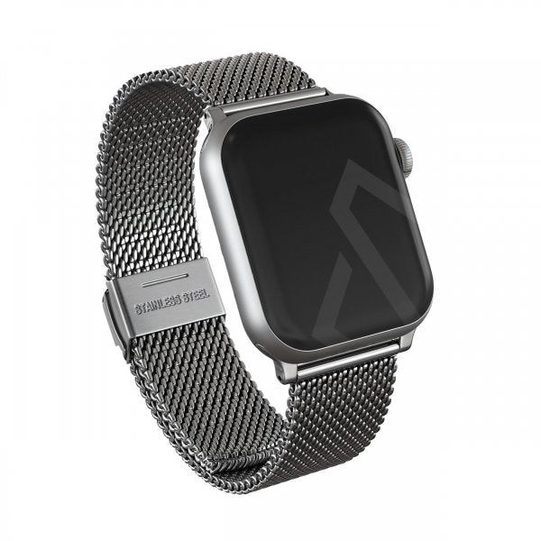 Burga Apple Watch 38/40/41/42mm Armbånd Mesh Elegance Sølv