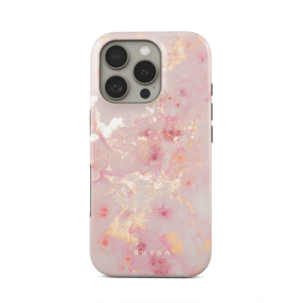 Burga iPhone 15 Plus Deksel Tough MagSafe Golden Coral