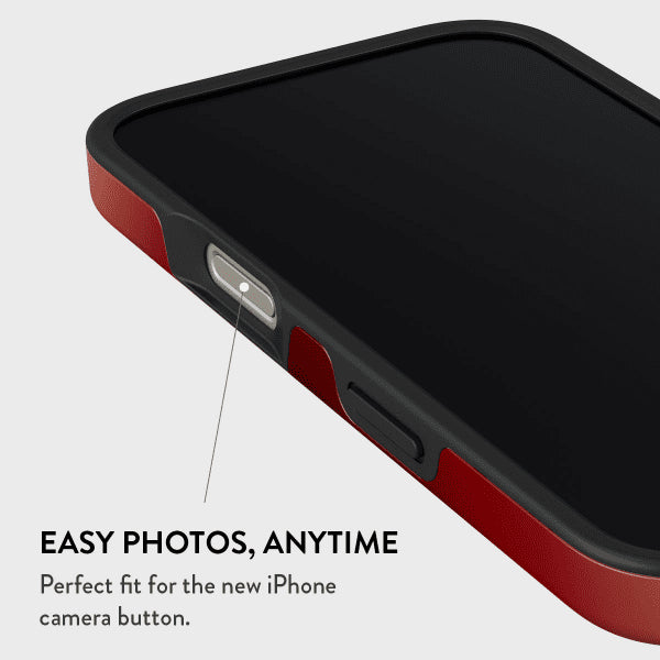 Burga iPhone 15 Deksel Tough No Talking