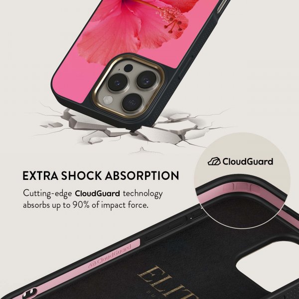 Burga iPhone 15 Pro Max Deksel Elite Dark MagSafe Island Girl