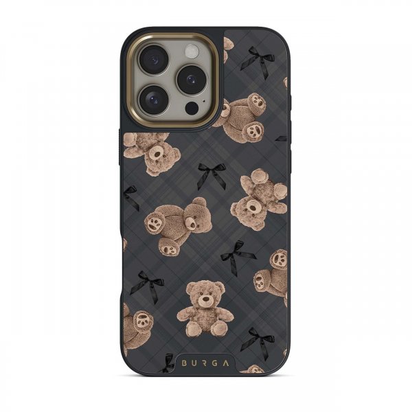 Burga iPhone 15 Pro Deksel Elite Dark MagSafe BFF