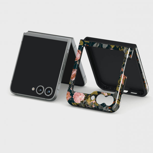 Burga Samsung Galaxy Z Flip 6 Deksel Tough Bloomy Garden