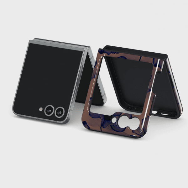 Burga Samsung Galaxy Z Flip 6 Deksel Tough Velvet Night
