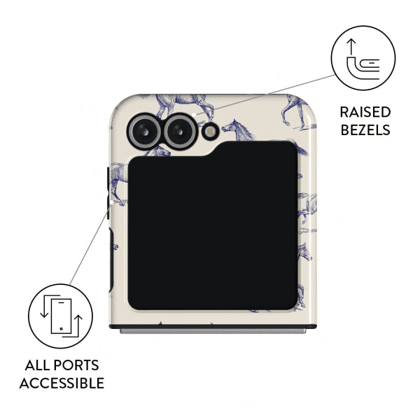 Burga Samsung Galaxy Z Flip 6 Deksel Tough Derby Race